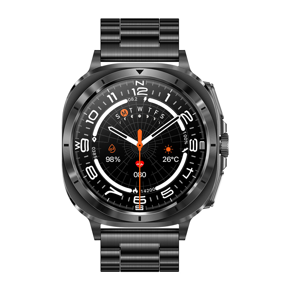 Fitaos P04 ECG Blood glucose Sos Uric acid cholesterol Stress monitoring Smartwatch
