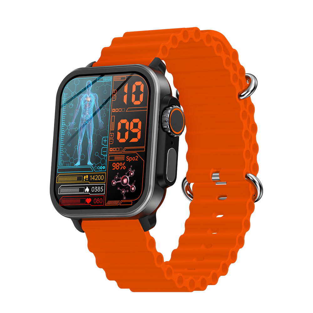 Fitaos VEE ECG/EKG Blood Glucose Blood Oxygen Heart Rate Monitoring Sport SmartWatch
