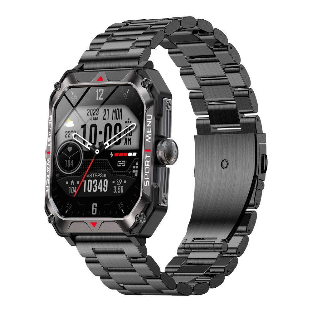 Fitaos Indestructible Outdoor Sports Heart Rate Blood Oxygen Call Reminder Bluetooth Music