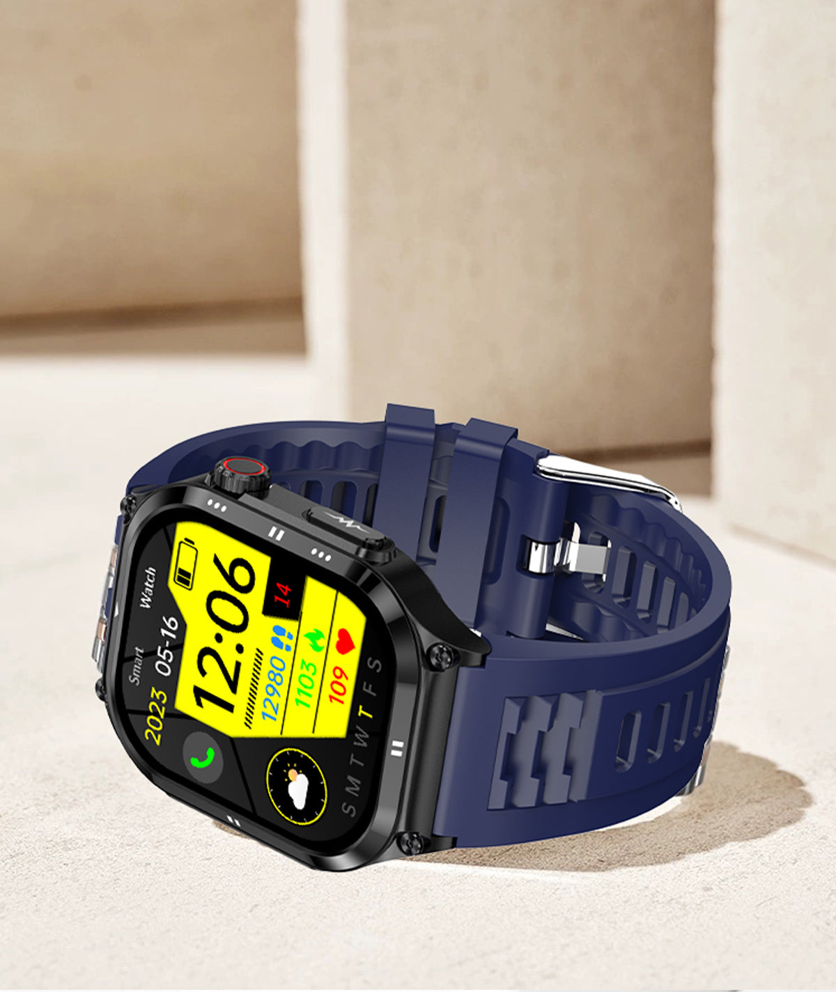 Fitaos P06 ECG Blood glucose Sos Uric acid monitoring Smartwatch with an intelligent sleep aid device
