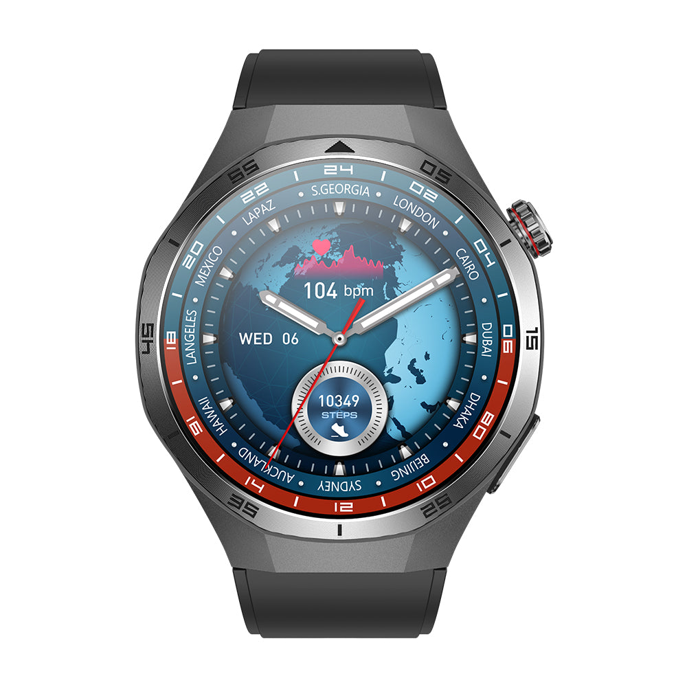 Fitaos P05 ECG Blood glucose Sos Uric acid cholesterol Stress monitoring Smartwatch