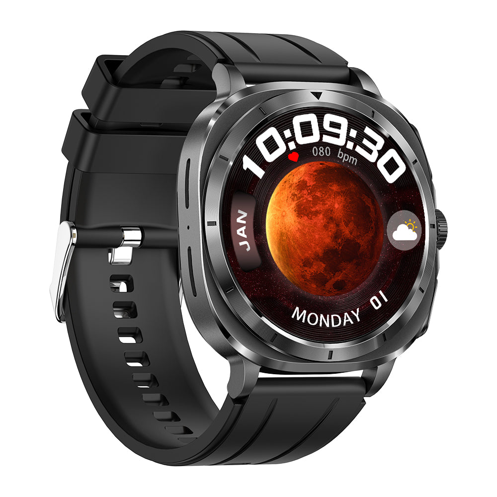 Fitaos P04 ECG Blood glucose Sos Uric acid cholesterol Stress monitoring Smartwatch