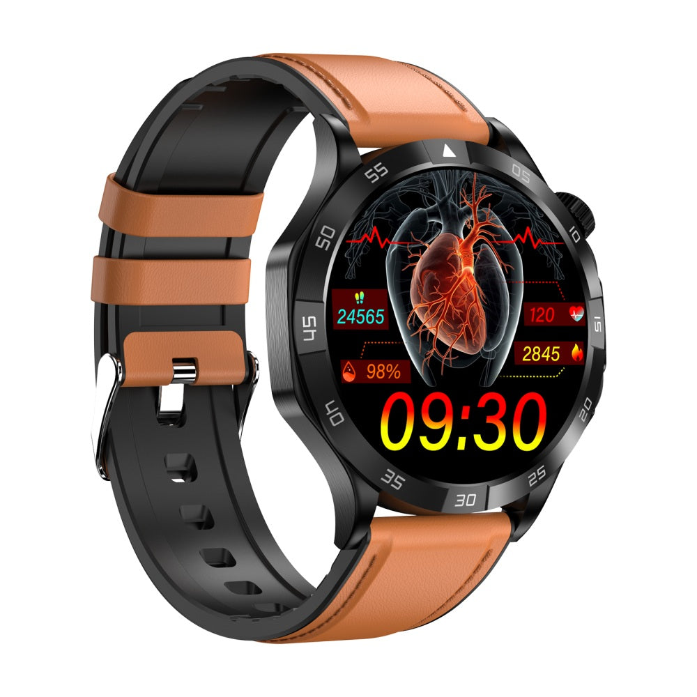 Fitaos P07 ECG Blood glucose Sos Uric acid monitoring Smartwatch with an intelligent sleep aid device