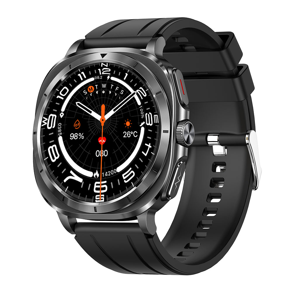 Fitaos P04 ECG Blood glucose Sos Uric acid cholesterol Stress monitoring Smartwatch