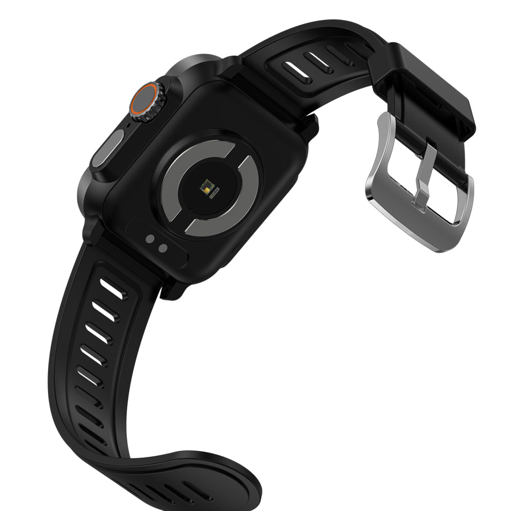 FITAOS VEE Bluetooth Call ECG/EKG Blood Oxygen Heart rate Blood Sugar Monitoring Music SmartWatch
