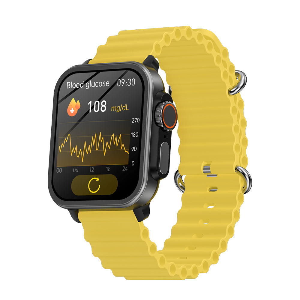 Fitaos VEE ECG/EKG Blood Glucose Blood Oxygen Heart Rate Monitoring Sport SmartWatch