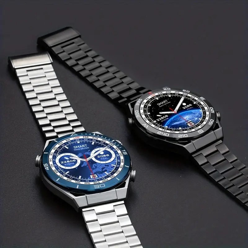 FITAOS ECG Blood Glucose Blood Pressure Monitoring Bluetooth Talk Sports Smartwatch