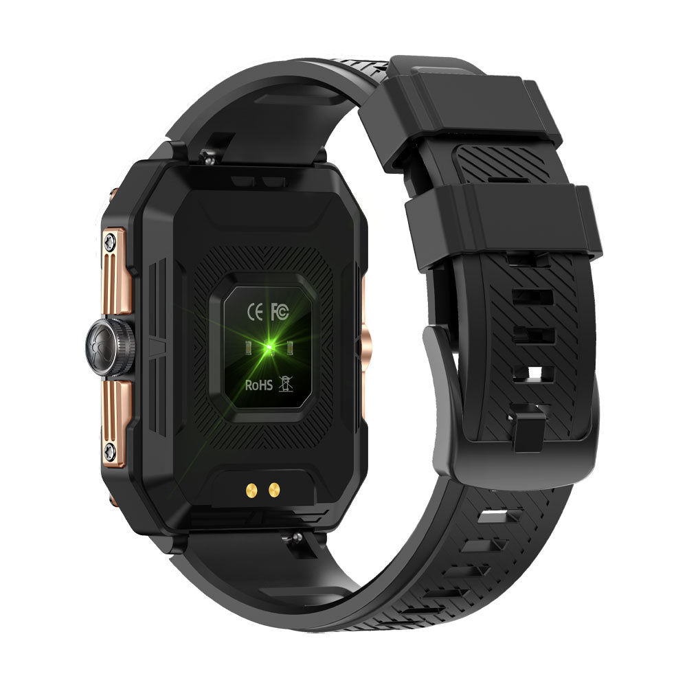 Fitaos Indestructible Outdoor Sports Heart Rate Blood Oxygen Call Reminder Bluetooth Music
