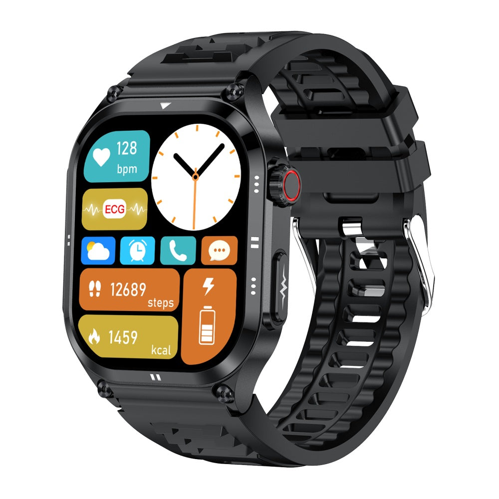 Fitaos P06 ECG Blood glucose Sos Uric acid monitoring Smartwatch with an intelligent sleep aid device