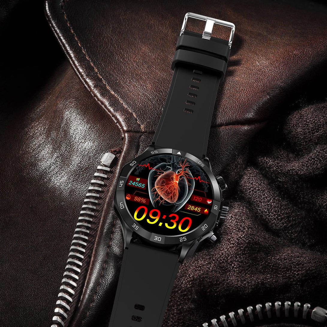 Fitaos P07 ECG Blood glucose Sos Uric acid monitoring Smartwatch with an intelligent sleep aid device