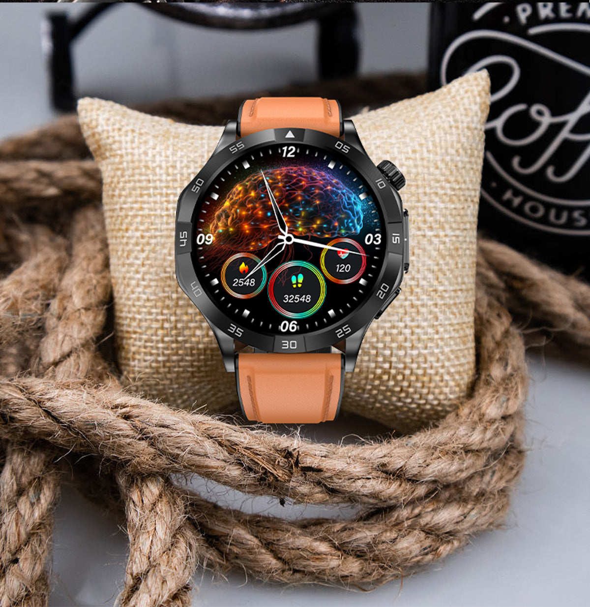 Fitaos P07 ECG Blood glucose Sos Uric acid monitoring Smartwatch with an intelligent sleep aid device