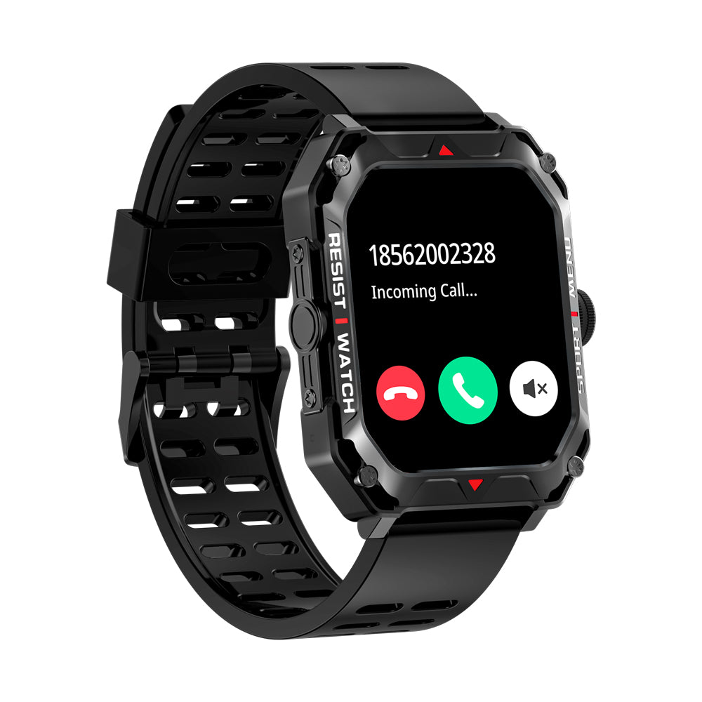 Fitaos Indestructible Outdoor Sports Heart Rate Blood Oxygen Call Reminder Bluetooth Music