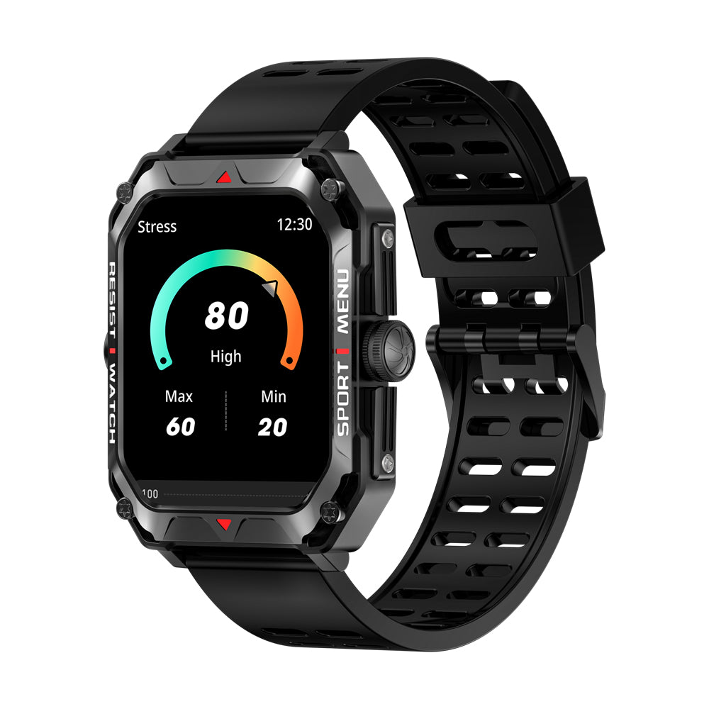Fitaos Indestructible Outdoor Sports Heart Rate Blood Oxygen Call Reminder Bluetooth Music