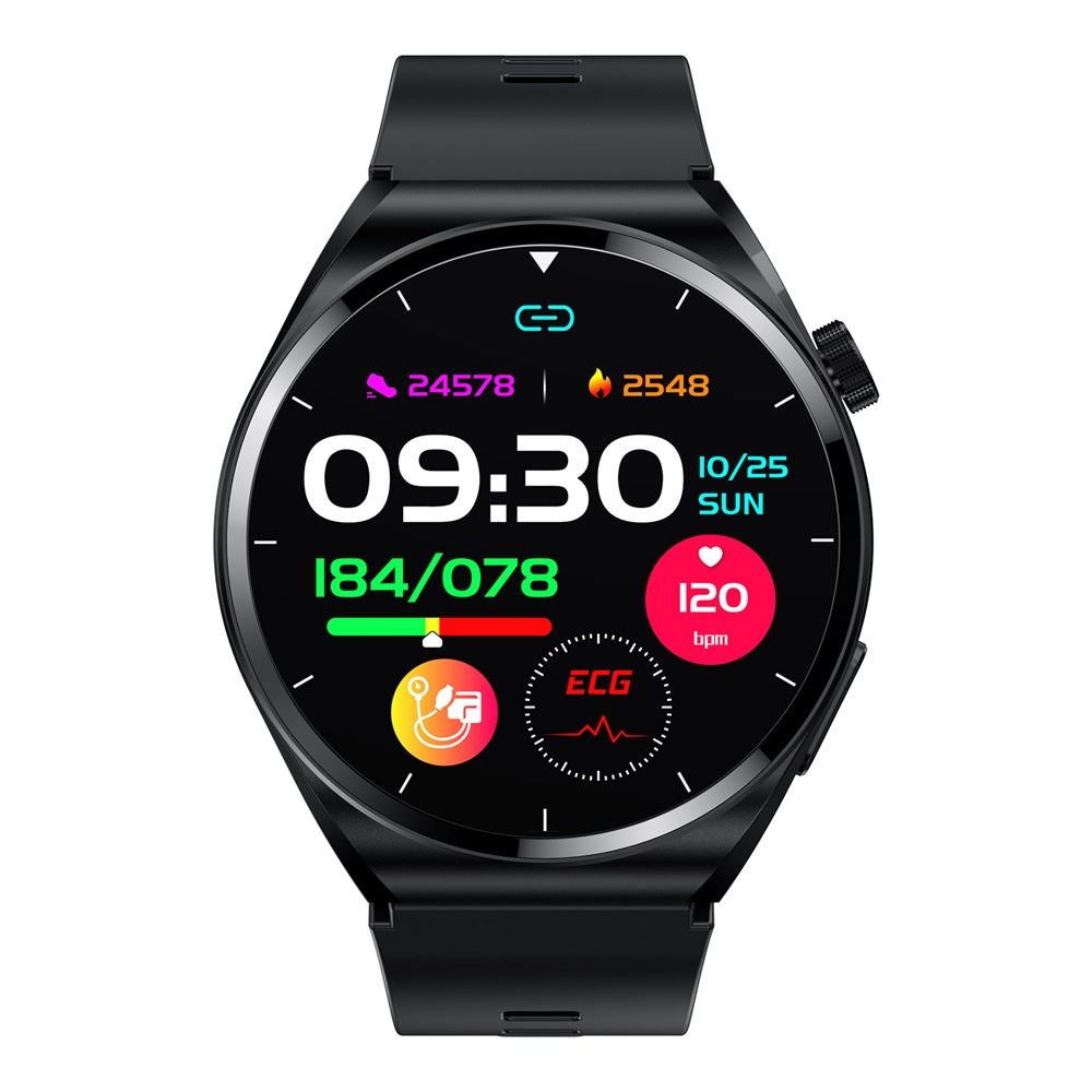 Fitaos Max 4 High Precision Air Pump Blood Pressure ECG Blood Oxygen Monitoring SmartWatch