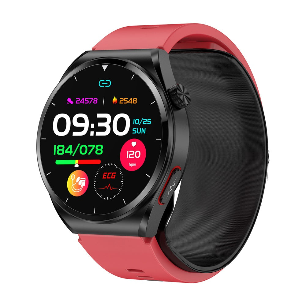 Fitaos Max 4 High Precision Air Pump Blood Pressure ECG Blood Oxygen Monitoring SmartWatch