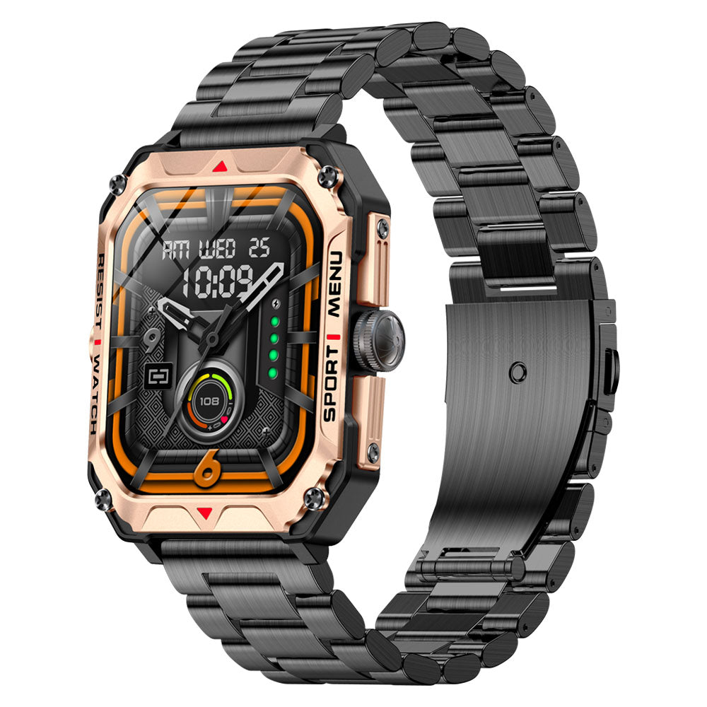 Fitaos Indestructible Outdoor Sports Heart Rate Blood Oxygen Call Reminder Bluetooth Music