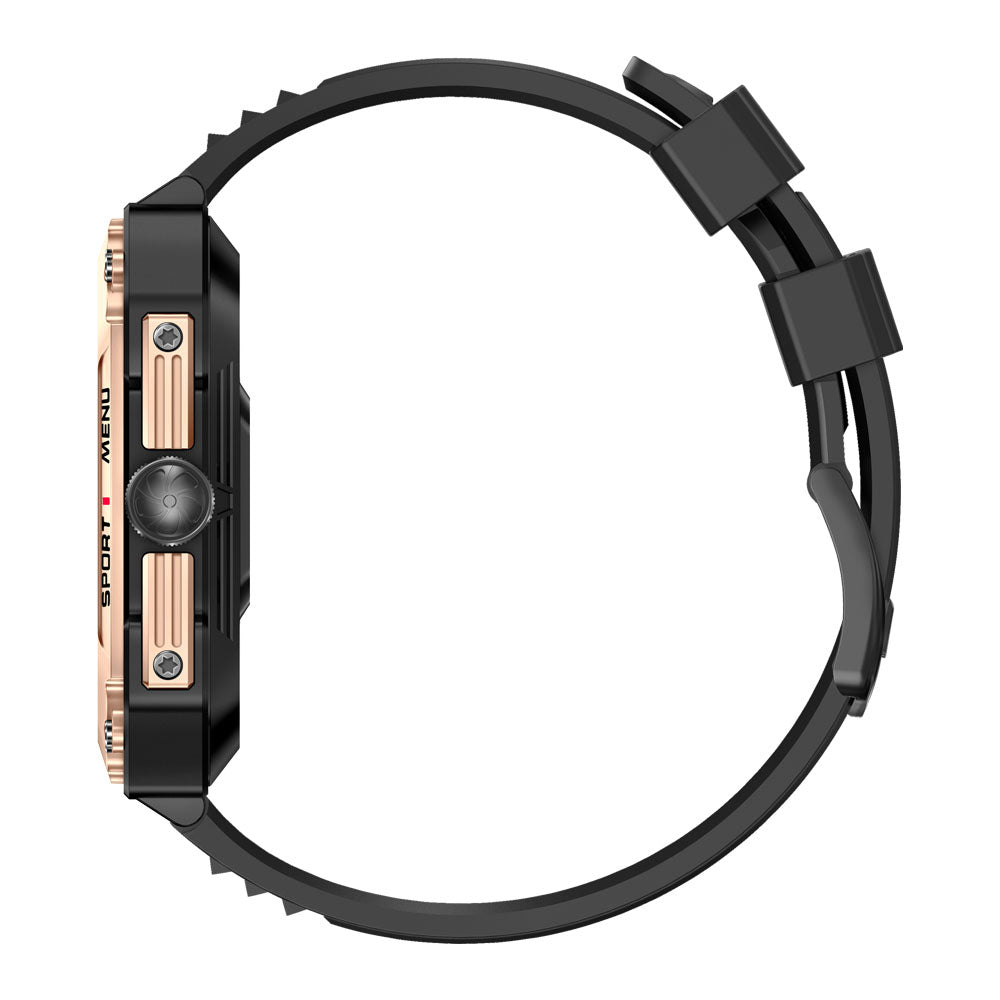 Fitaos Indestructible Outdoor Sports Heart Rate Blood Oxygen Call Reminder Bluetooth Music