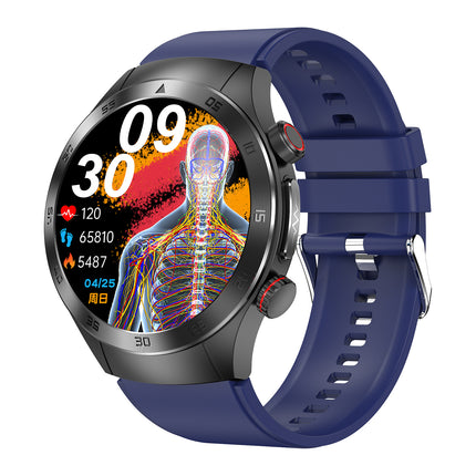 Fitaos Max 2 Laser therapy smart watch ecg blood glucose blood oxygen uric acid lipid monitoring
