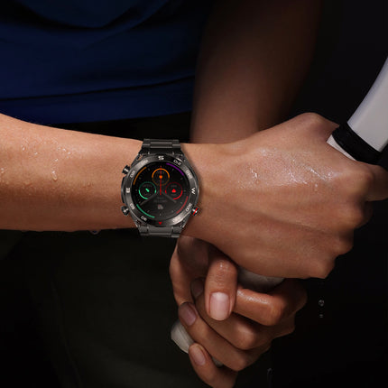 FITAOS ECG Blood Glucose Blood Pressure Monitoring Bluetooth Talk Sports Smartwatch