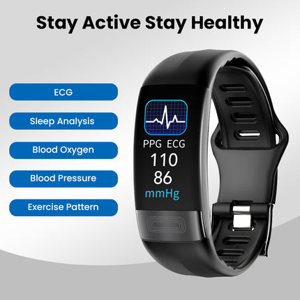 FITAOS P11 ECG Blood Oxygen Monitoring Smart Bracelet