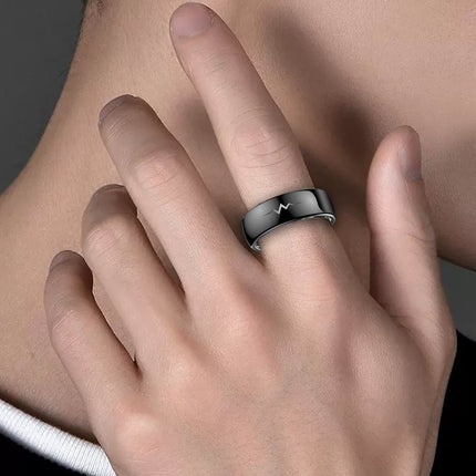 FITAOS R06 Blood Glucose ECG/EKG Blood Pressure Monitoring AI Health Analysis Smart Ring