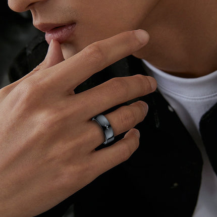 FITAOS R06 Blood Glucose ECG/EKG Blood Pressure Monitoring AI Health Analysis Smart Ring