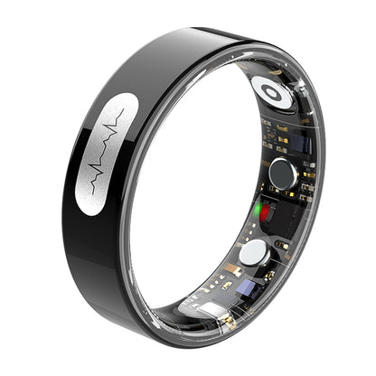 FITAOS R08 Blood Glucose ECG/EKG Blood Pressure Monitoring AI Health Analysis Smart Ring