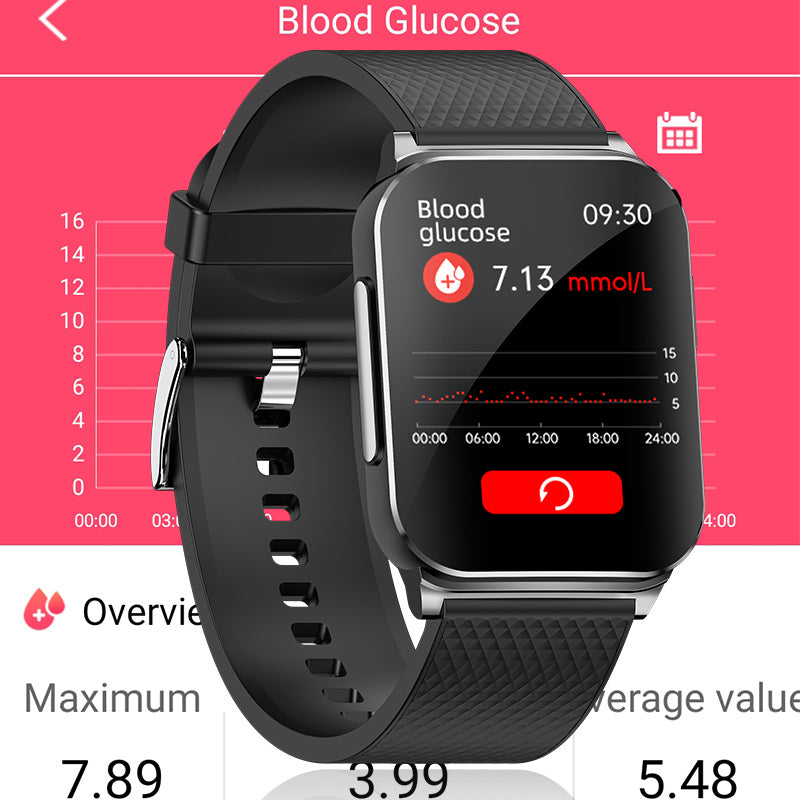 FITAOS VKEP03 HD Large-Screen All-Day Health Monitoring Smart Sports Watch For IOS And Android