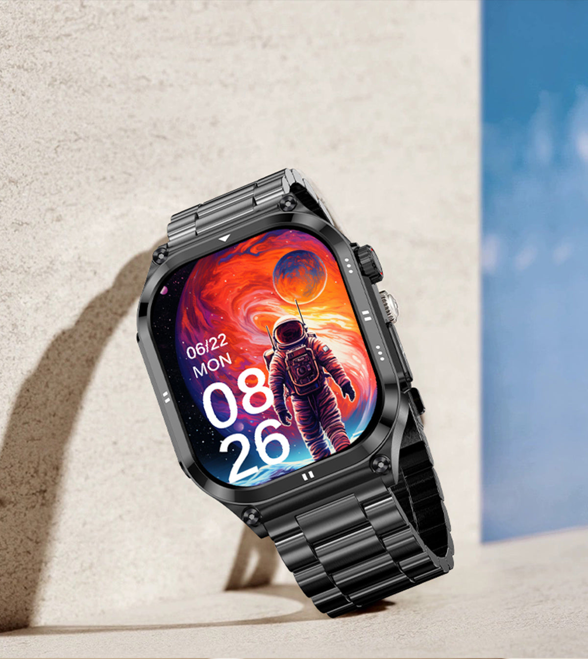 Fitaos P06 ECG Blood glucose Sos Uric acid monitoring Smartwatch with an intelligent sleep aid device