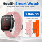 Standard Package + 2 extra bands / Pink Silicone