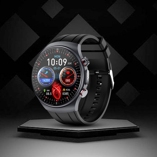 Fitaos Pro 10 High-end Flagship Smartwatch ECG blood glucose Uric acid cholesterol Stress monitoring