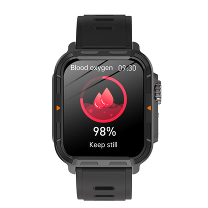 FITAOS VEE PRO Rugged Sports Smartwatch for Body composition /ECG/ Blood sugar/Blood pressure/heart rate monitoring