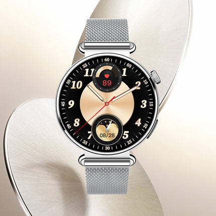 Fitaos P04 ECG/EKG Blood glucose Blood pressure Blood oxygen Uric acid Monitoring Smartwatch