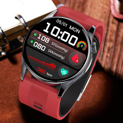 Fitaos Max 6 High-end Flagship Air Pump Blood Pressure ECG Blood Sugar Blood Oxygen Monitoring SmartWatch