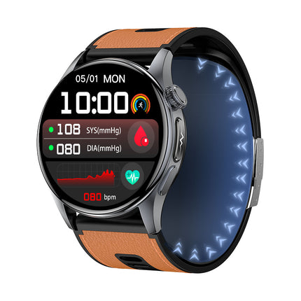 Fitaos Max 6 High-end Flagship Air Pump Blood Pressure ECG Blood Sugar Blood Oxygen Monitoring SmartWatch