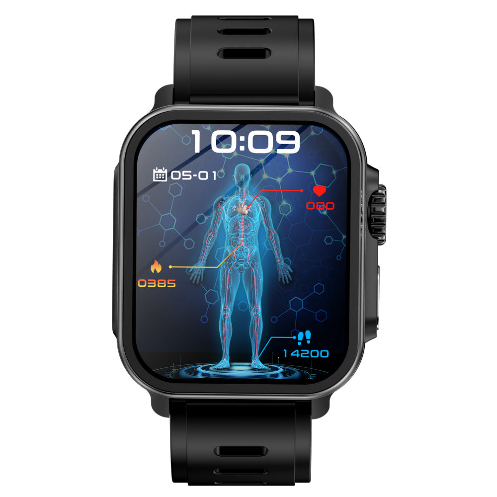 Fitaos VEE Bluetooth Call ECG/EKG Blood Oxygen Heart Rate Monitoring Sport SmartWatch
