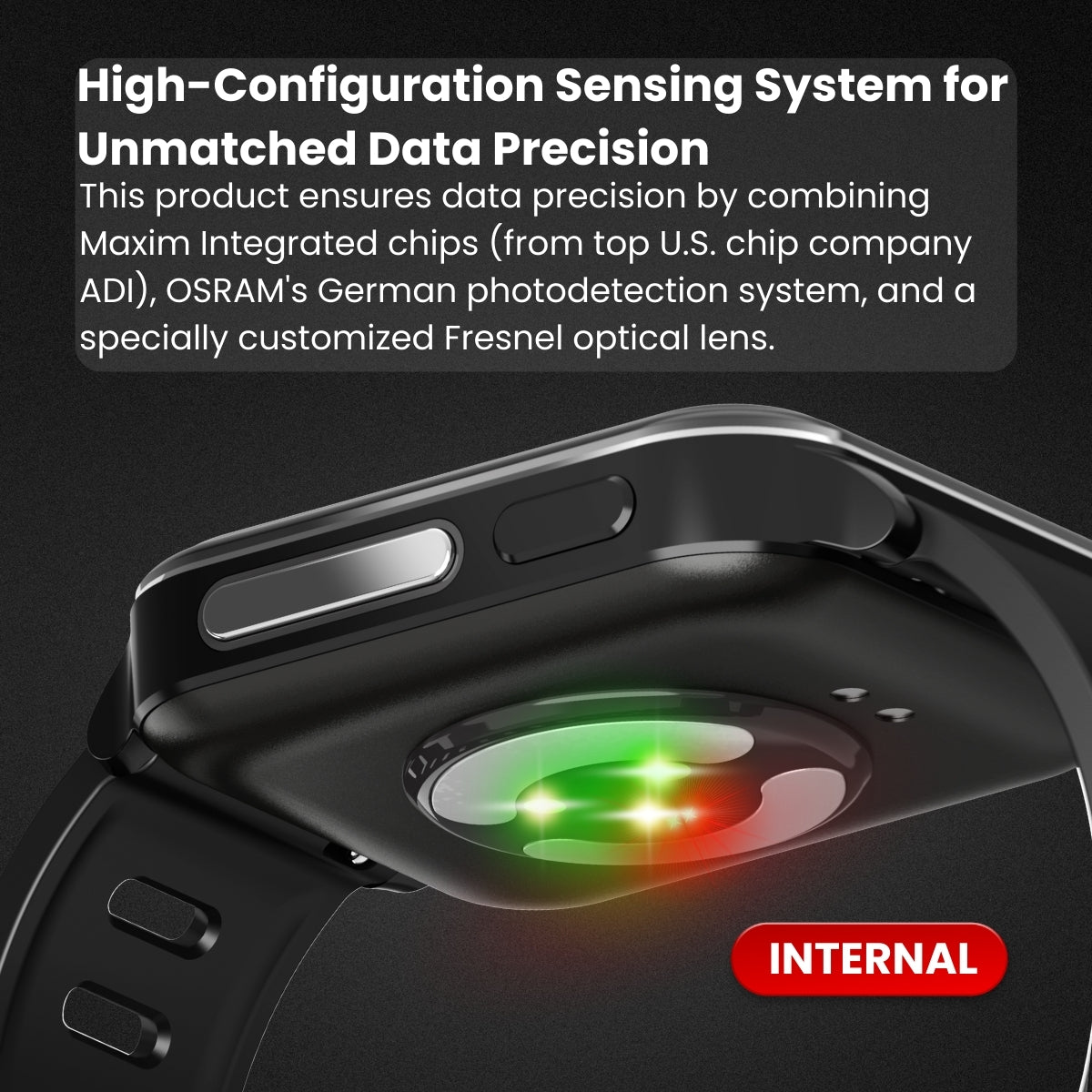 CFDA Certification Health ECG  Smartwatch With Blood Oxygen Heart Rate Monitor Sleep Monitoring Health Tracker Watch