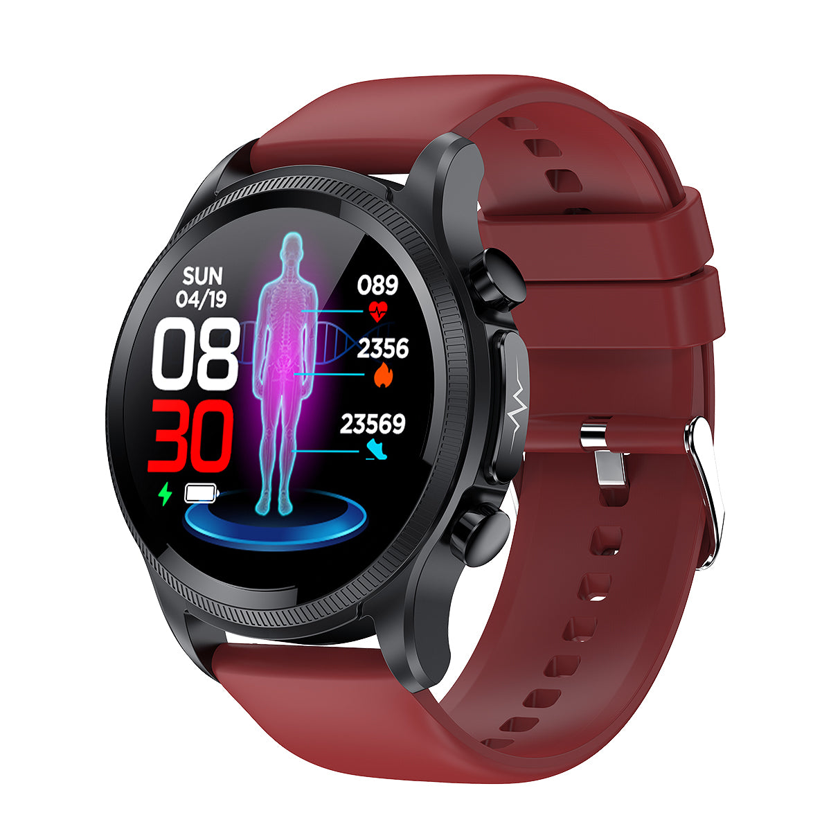 FITAOS VKE400 Multifunctional Monitoring Smartwatch With ECG /Blood Oxygen/Blood Pressure/Heart Rate