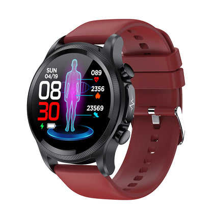FITAOS Multifunctional Monitoring Smartwatch With ECG /Blood Oxygen/Blood Pressure/Heart Rate