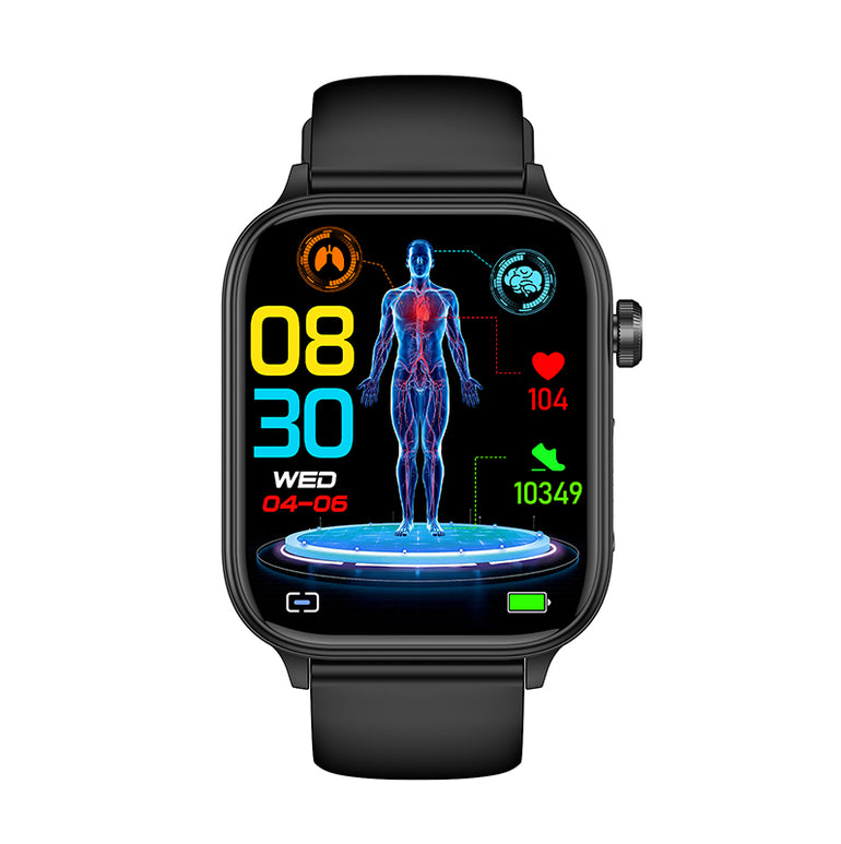 FITAOS Pro 6 ECG blood glucose Intelligent micro-physical examination Stress monitoring Smartwatch