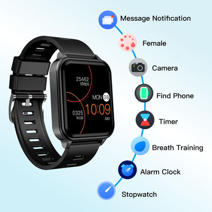 CFDA Certification Health ECG Smartwatch With Blood Oxygen Heart Rate Monitor