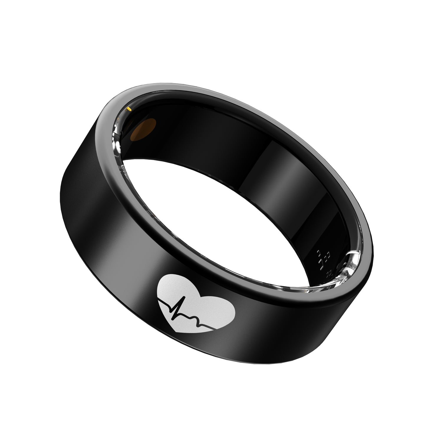 FITAOS R07 Blood Glucose ECG/EKG Blood Pressure Monitoring AI Health Analysis Smart Ring