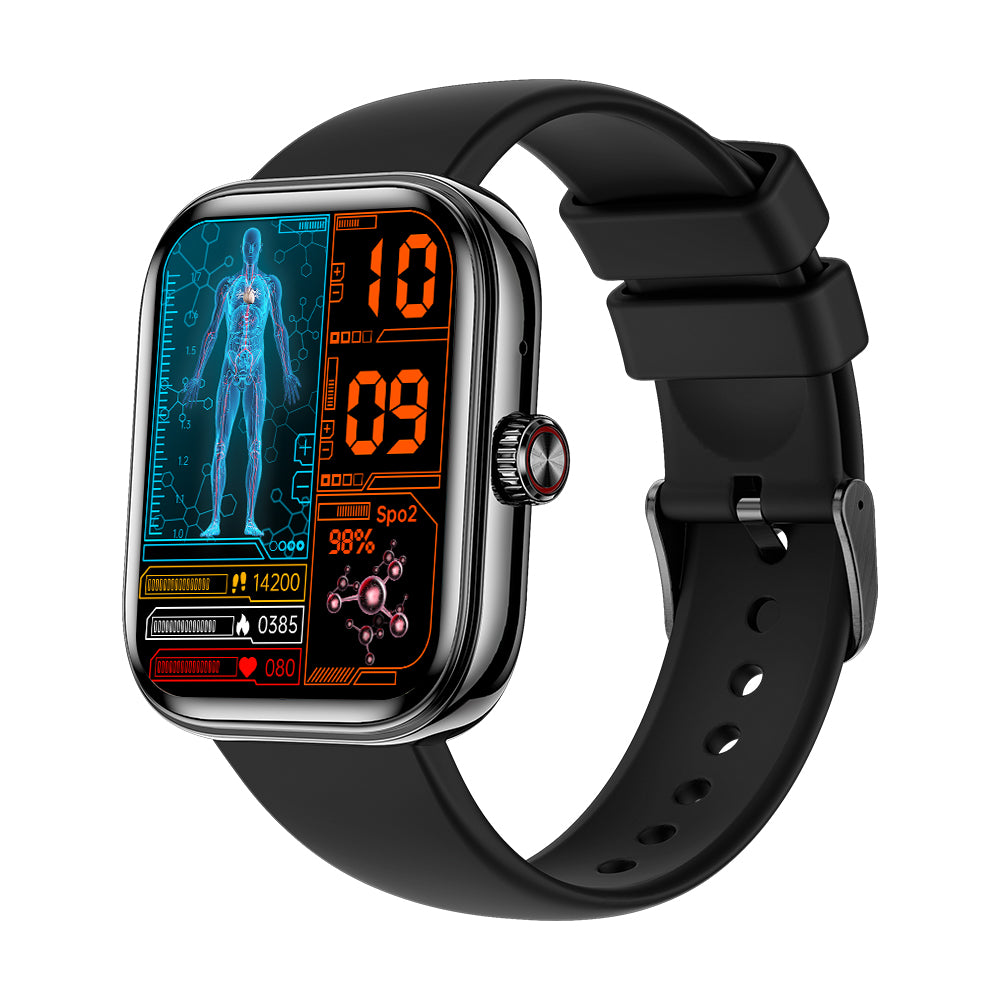 Fitaos Blood Sugar Blood Pressure Blood oxygen Sleep Monitoring Waterproof Smartwatch