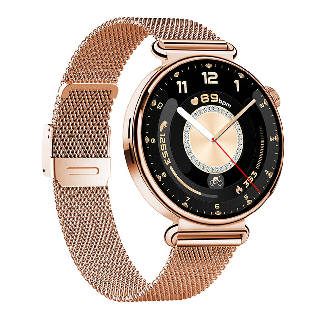 Fitaos P04 ECG/EKG Blood glucose Blood pressure Blood oxygen Uric Acid Monitoring SOS Smartwatch
