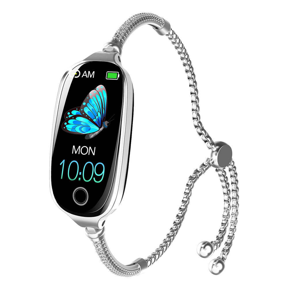 Fitaos Blood Sugar Blood Pressure monitoring Luxury Diamond Design Fashion Smartwatch