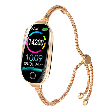 Fitaos Blood Sugar Blood Pressure monitoring Luxury Diamond Design Fashion Smartwatch