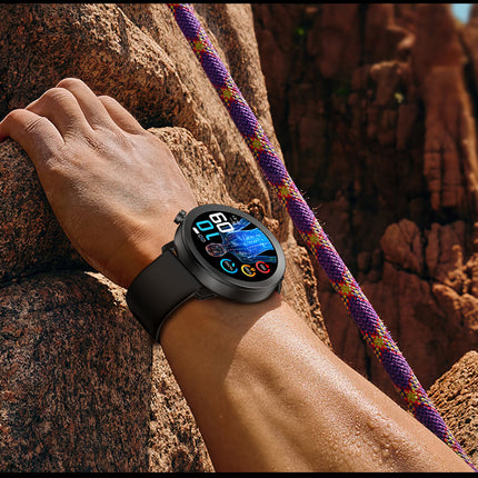 Fitaos ECG/EKG Blood glucose Blood pressure Blood oxygen Uric acid Monitoring Smartwatch