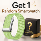 Standard Package + Random smartwatch / Matcha Green + An extra random color watch strap