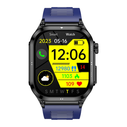 Fitaos P06 ECG Blood glucose Sos Uric acid monitoring Smartwatch with an intelligent sleep aid device
