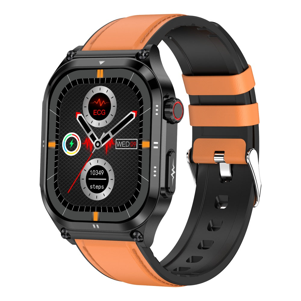 Fitaos P06 ECG Blood glucose Sos Uric acid monitoring Smartwatch with an intelligent sleep aid device
